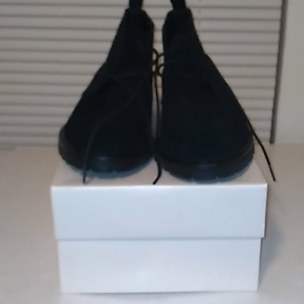 Calvin Klein black boots size 11